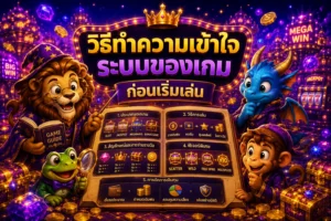 สล็อตเว็บตรง วิธีทำความเข้าใจระบบของเกมก่อนเริ่มเล่น